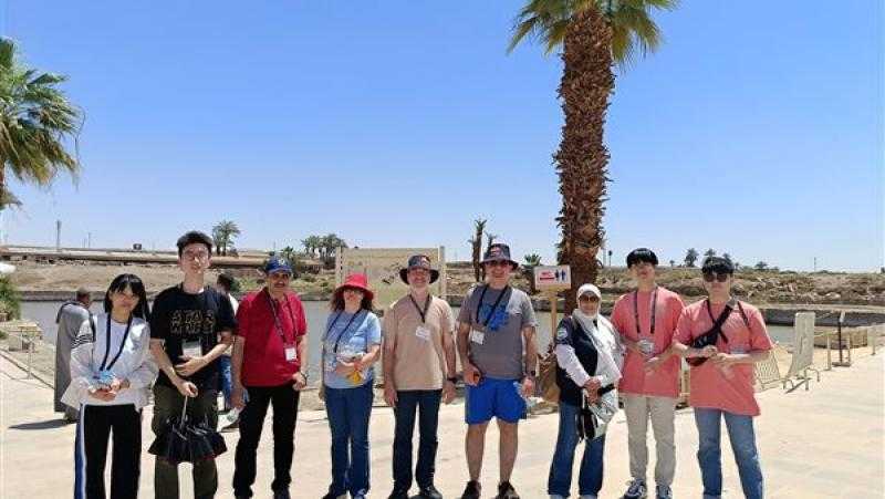 السياحة والآثار تنظم زيارة لمعبد الكرنك لـ2000 مشارك بالمسابقة الدولية للبرمجة