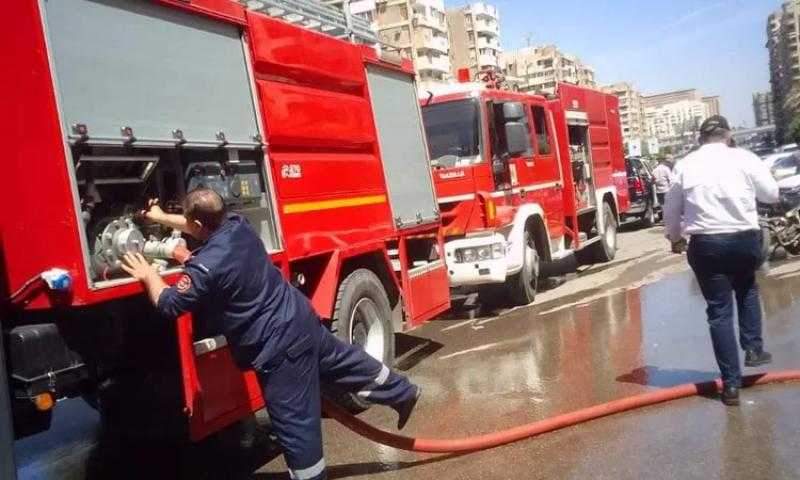 حريق يلتهم شقة أعلى بنك شهير بمدينة نصر