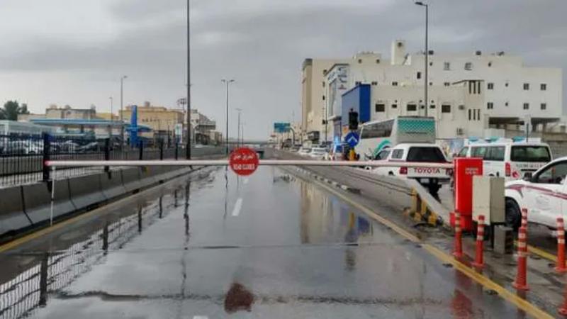 أمطار غزيرة وسيول في السعودية