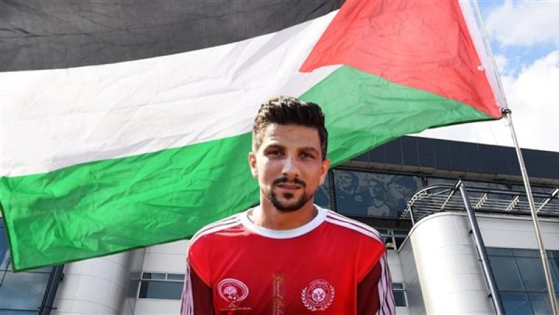 اللاعب الفلسطيني أحمد أبو العطا