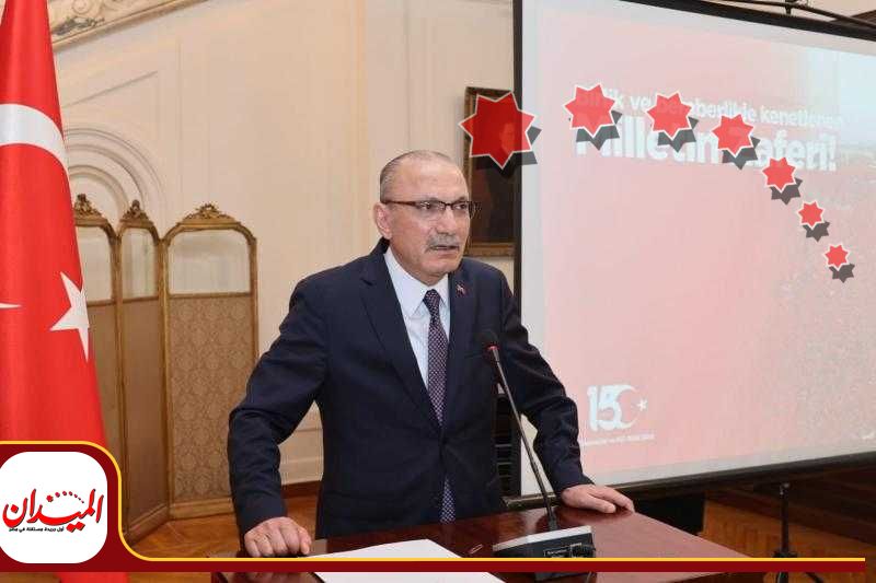 الدكتور محمد ثروت يهنىء السفير التركي بذكرى يوم الوحدة الوطنية