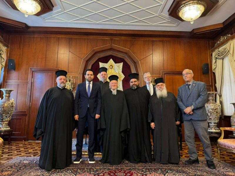 الأمين العام لمجلس حكماء المسلمين يبحث مع رئيس أساقفة القسطنطينيّة تعزيز التعاون المشترك
