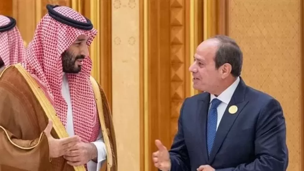 الرئيس السيسي وولي عهد السعودية